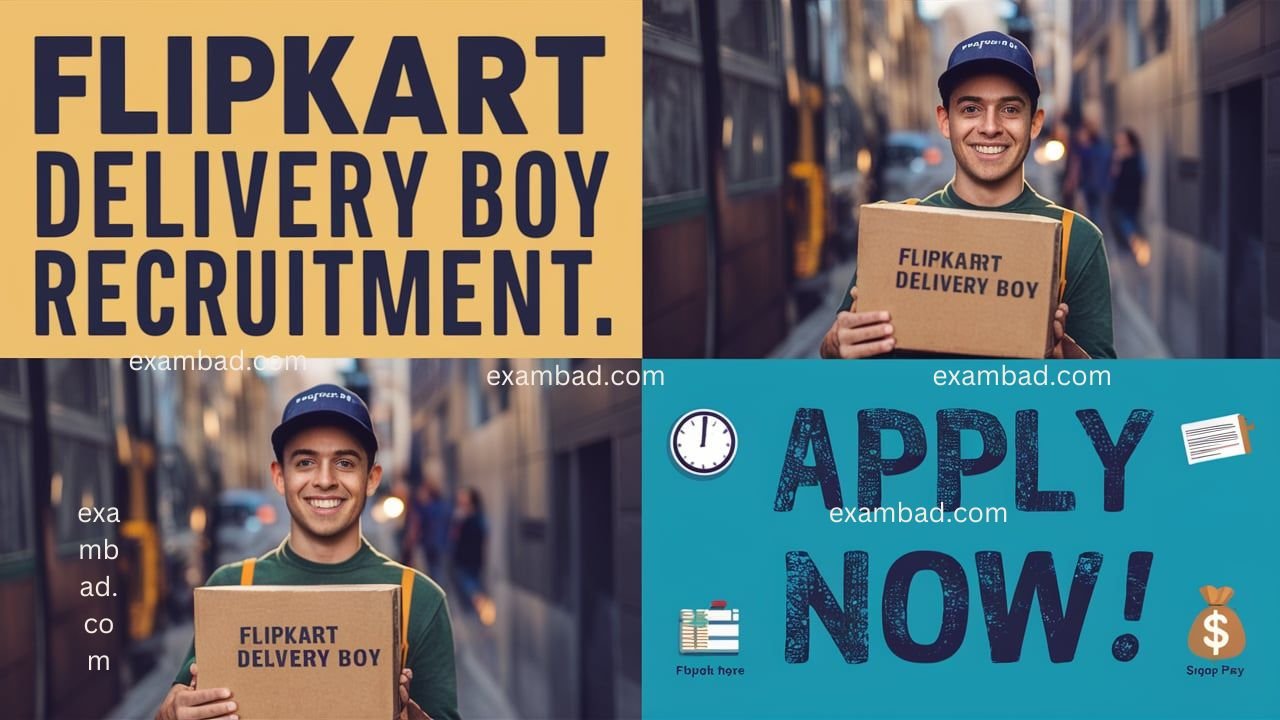 Flipkart Delivery Boy Recruitment 2024