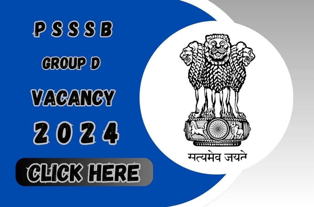 PSSSB Group D Vacancy 2024