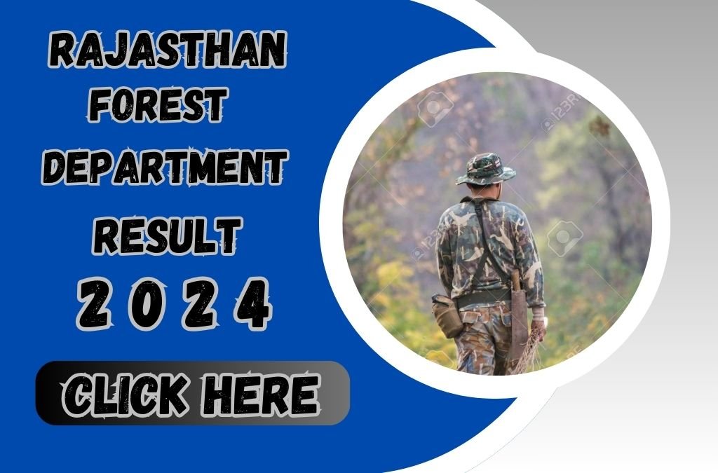 Rajasthan Forest Department Bharti 2024